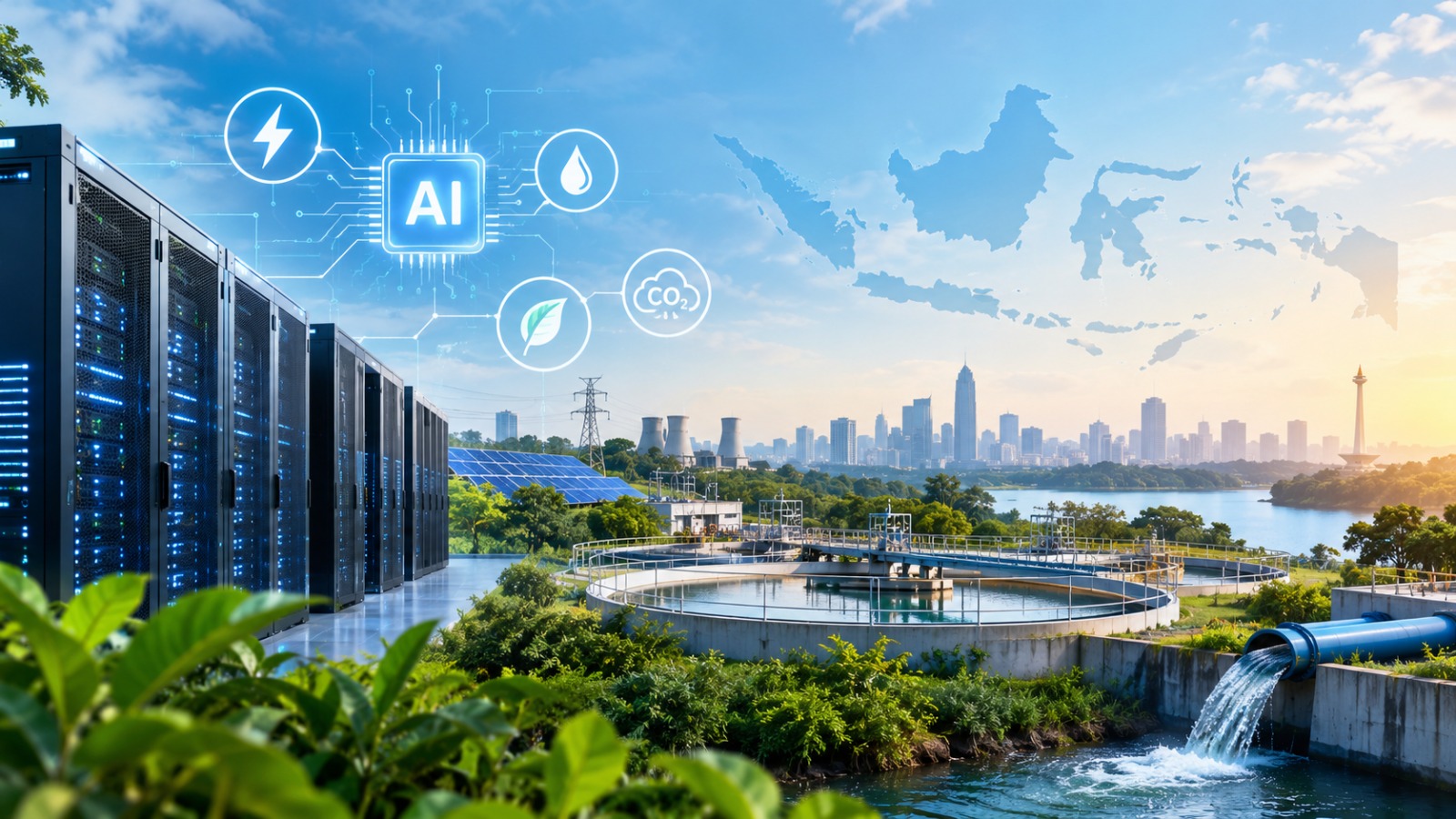 Dampak Penggunaan AI terhadap Lingkungan: Tantangan Energi dan Air di Indonesia
