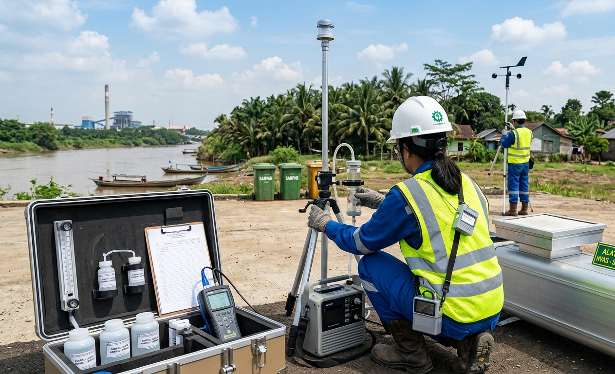 Pengambil Contoh Uji Udara (Air Sampling Operator)