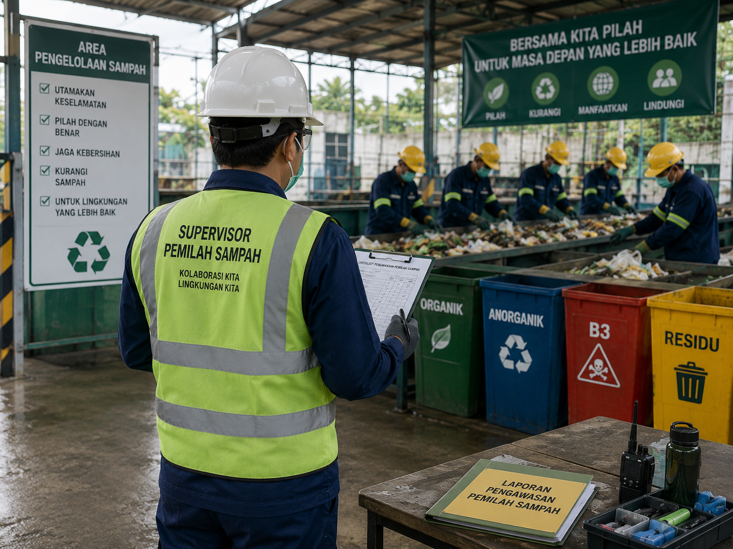 Supervisor Pengawasan Pemilah Sampah