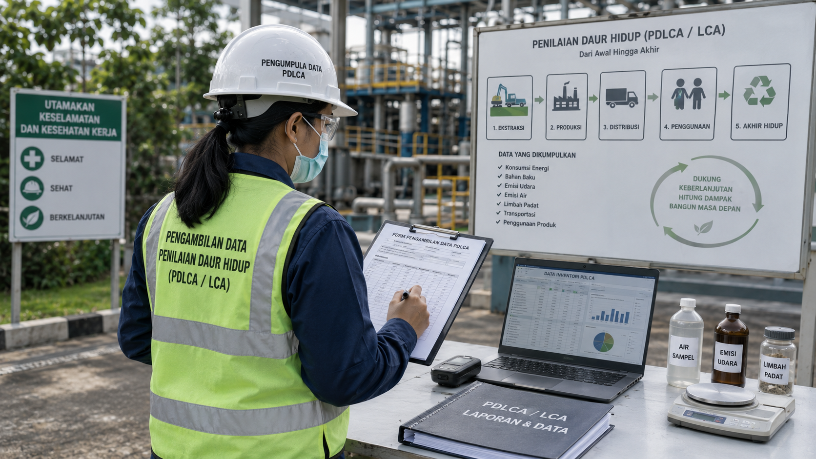 Pengambilan Data Penilaian Daur Hidup (Life Cycle Assessment / PDLCA)