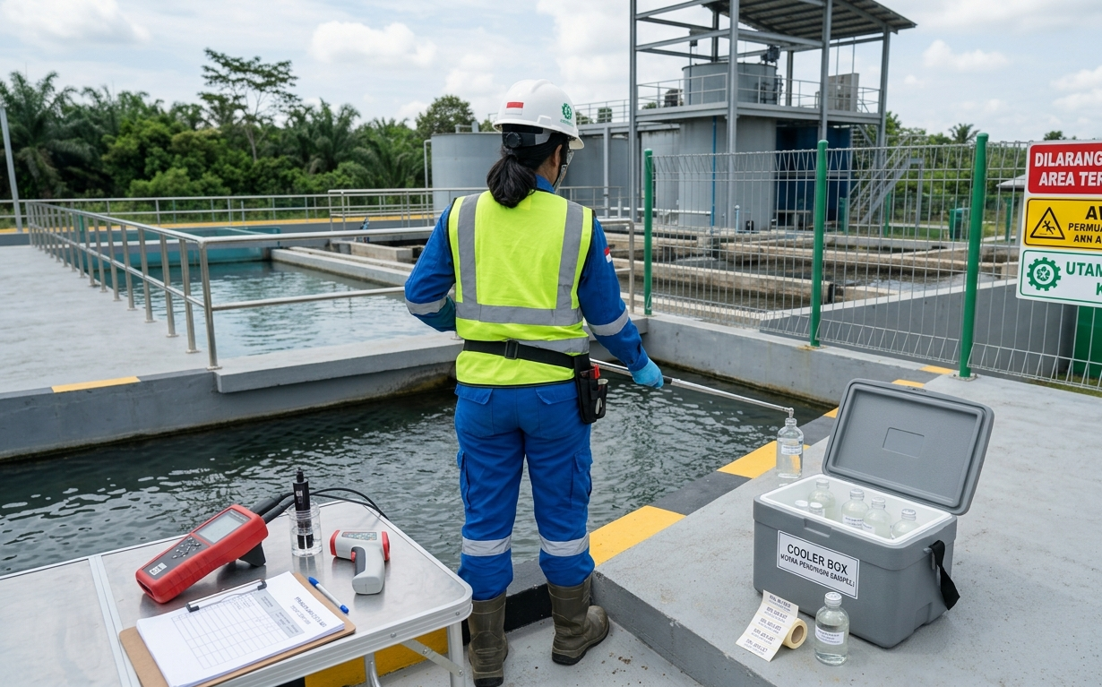 Pengambil Contoh Uji Air (Water Sampling Operator)